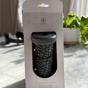 GAIAM Flex Foot Roller in Gray